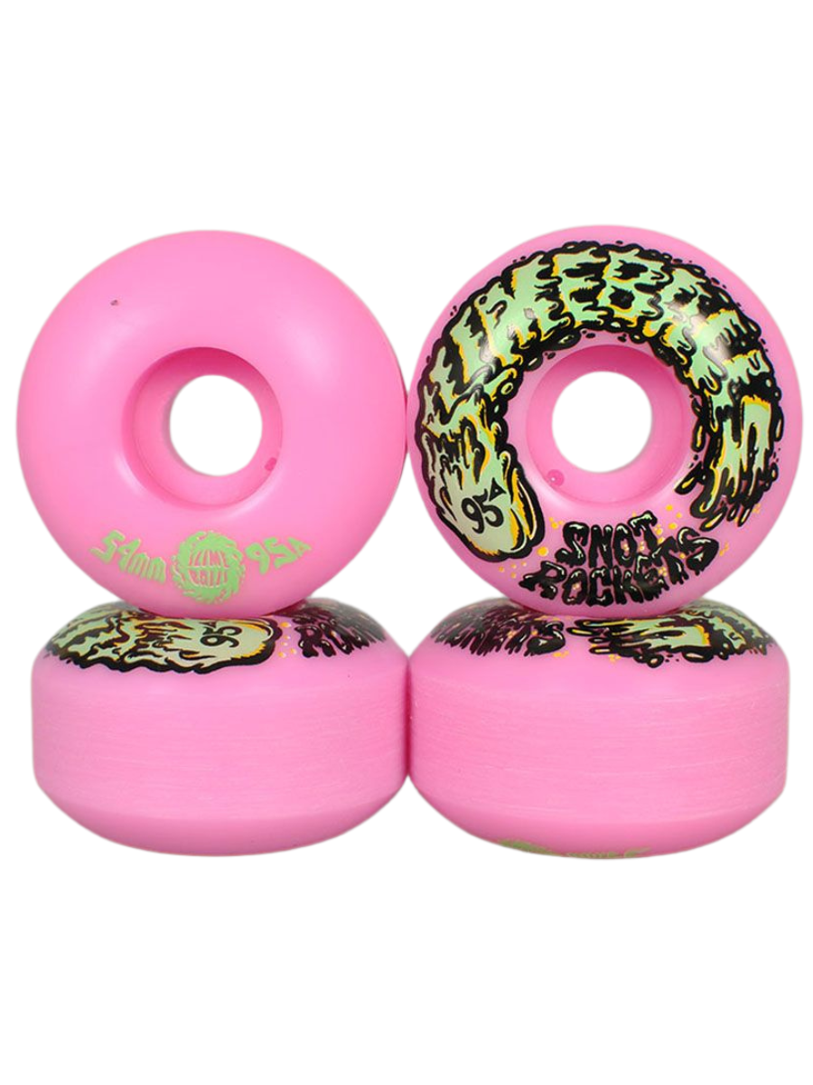 Slime Balls Snot Rockets Rosa 95A Rodas de Skate - 54mm