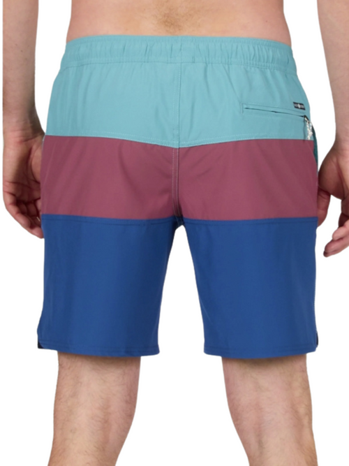 Bañador Salty Crew Beacons 2 Elastic - Plum