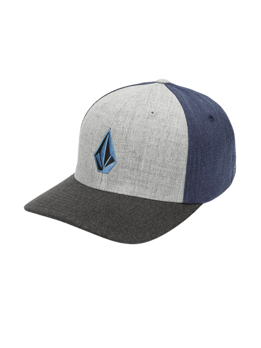 Volcom Full Stone Heather Flexfit Cap - Smokey Blue