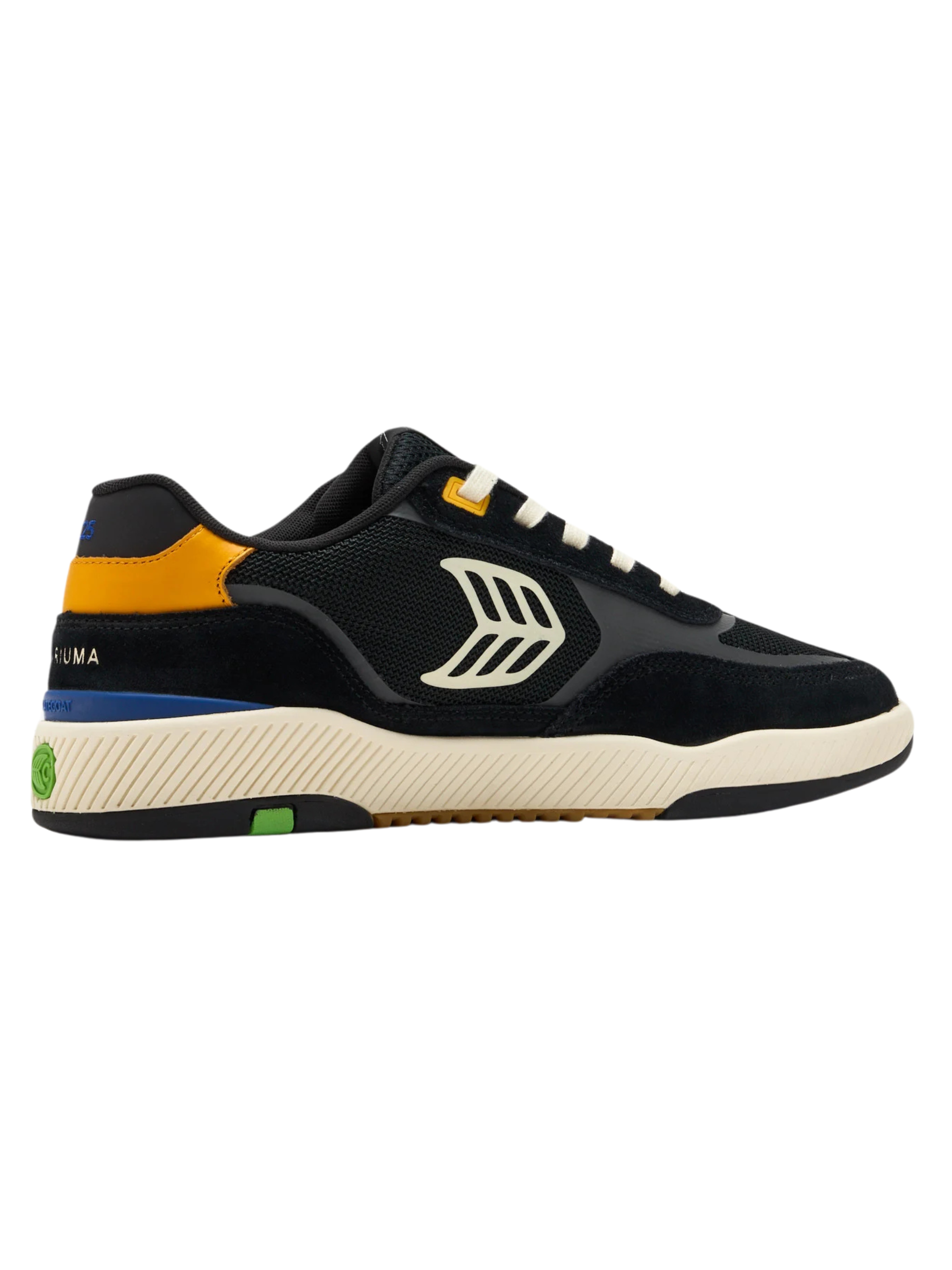Cariuma Skategoat C25 Pro Schuhe – Schwarzes Wildleder-Mesh-Elfenbein