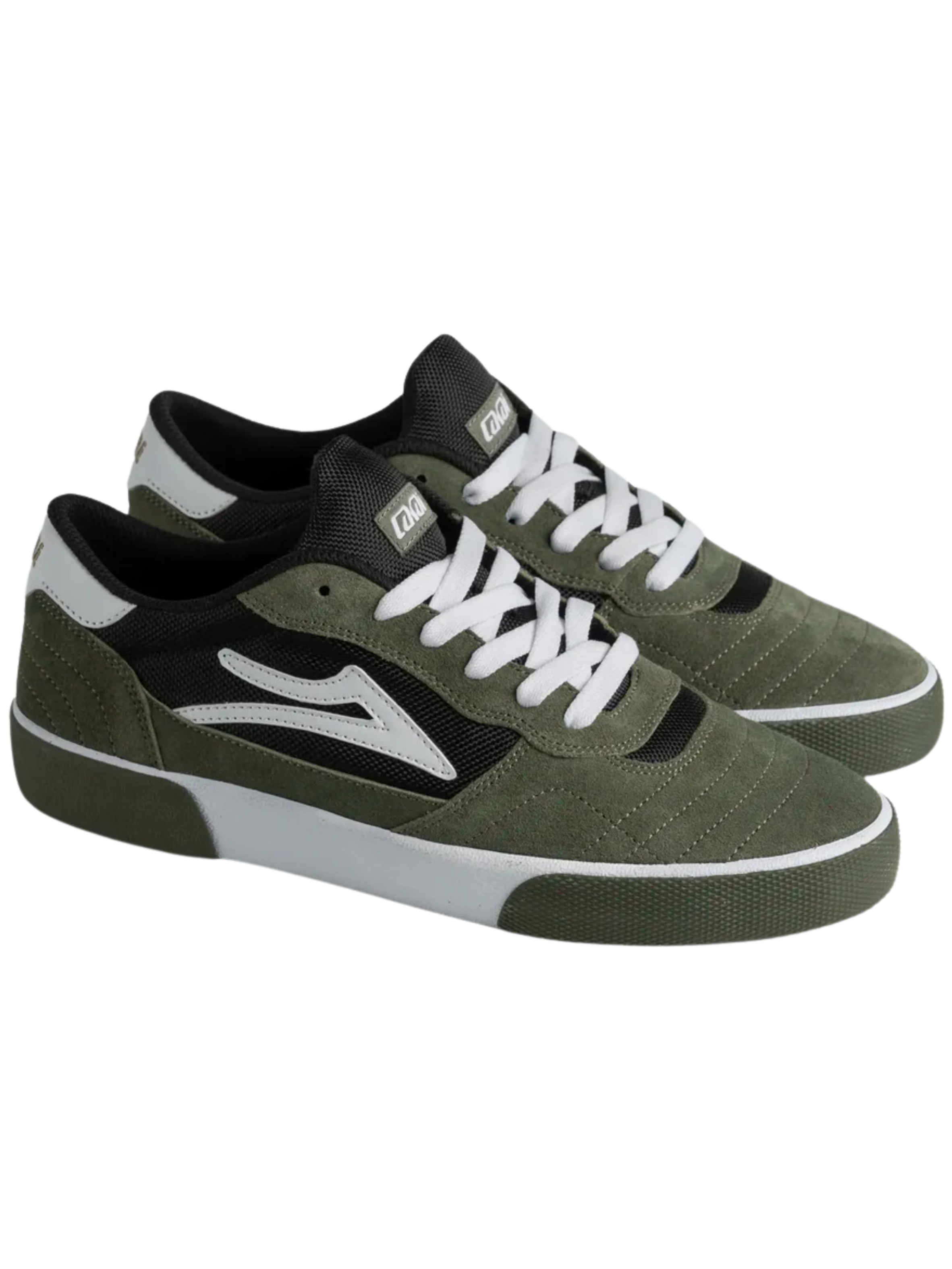 Lakai Cambridge | Covert Green Black White