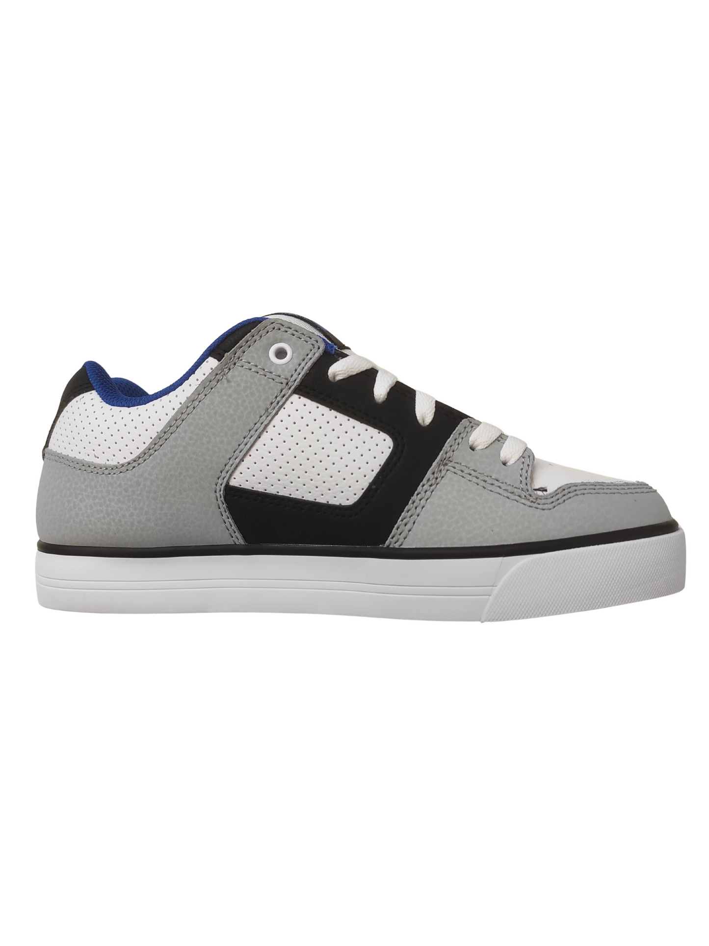 Dc Shoes Pure Skate Shoes - Grey/Black/White