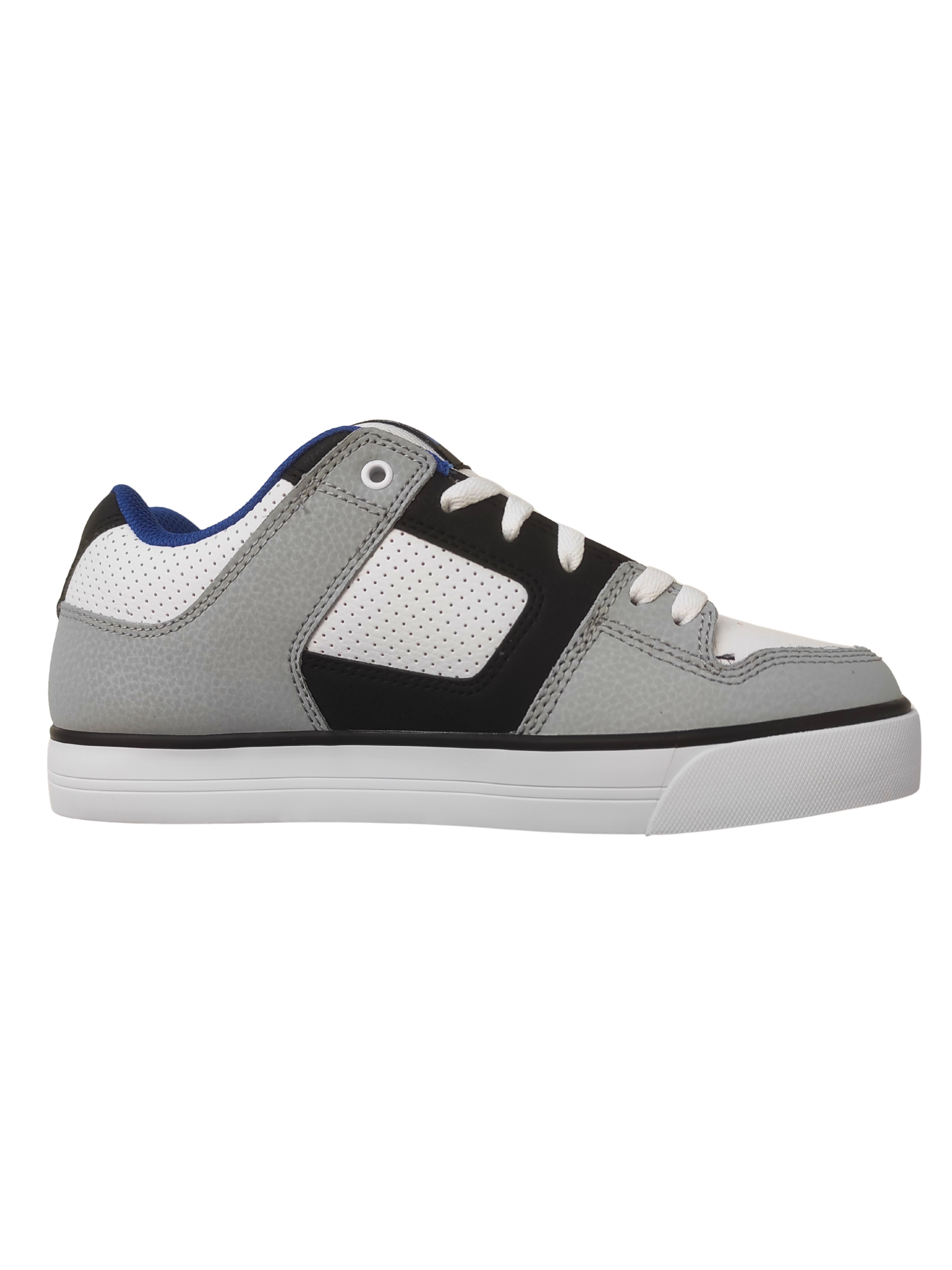 Dc Shoes Tênis de skate Pure - Cinza/Preto/Branco