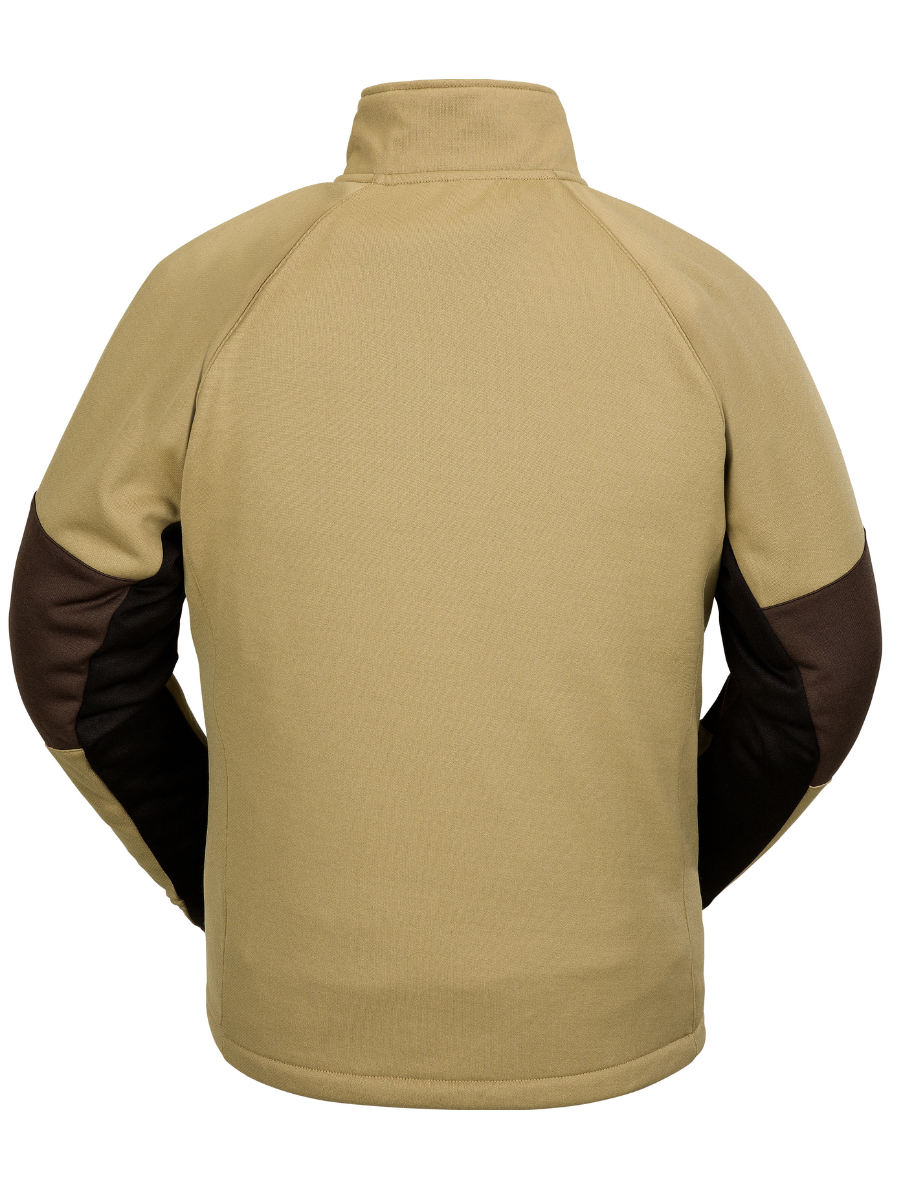 Felpa tecnica Volcom Tech Fleece Pullover - Khaki scuro