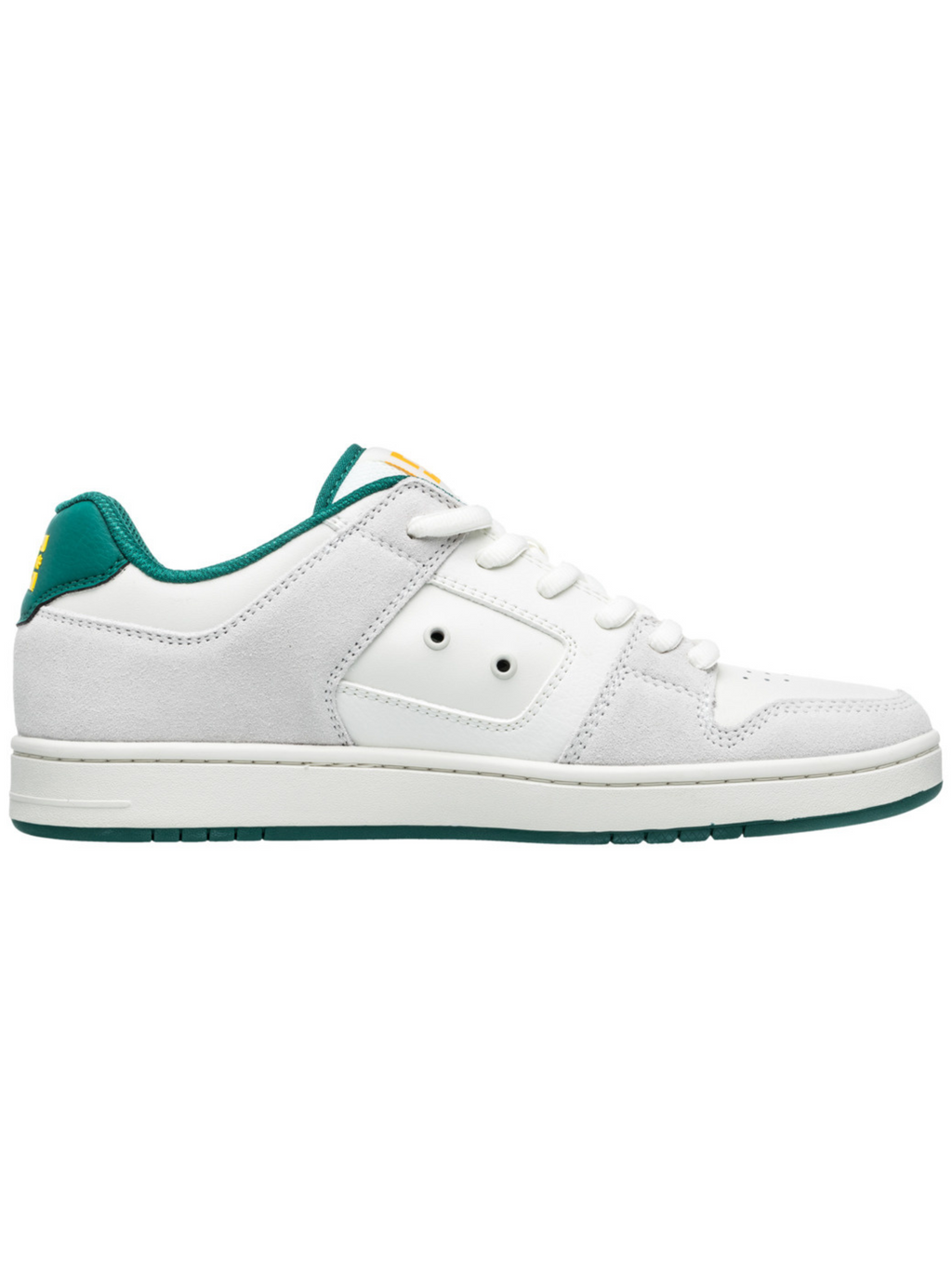 DC Shoes Tênis Manteca 4S - Off White/ Verde Escuro