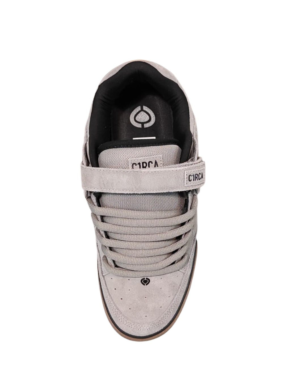 Circa 205 Vulc Steeple Grey/Black/Gum/Suede Skate Shoes