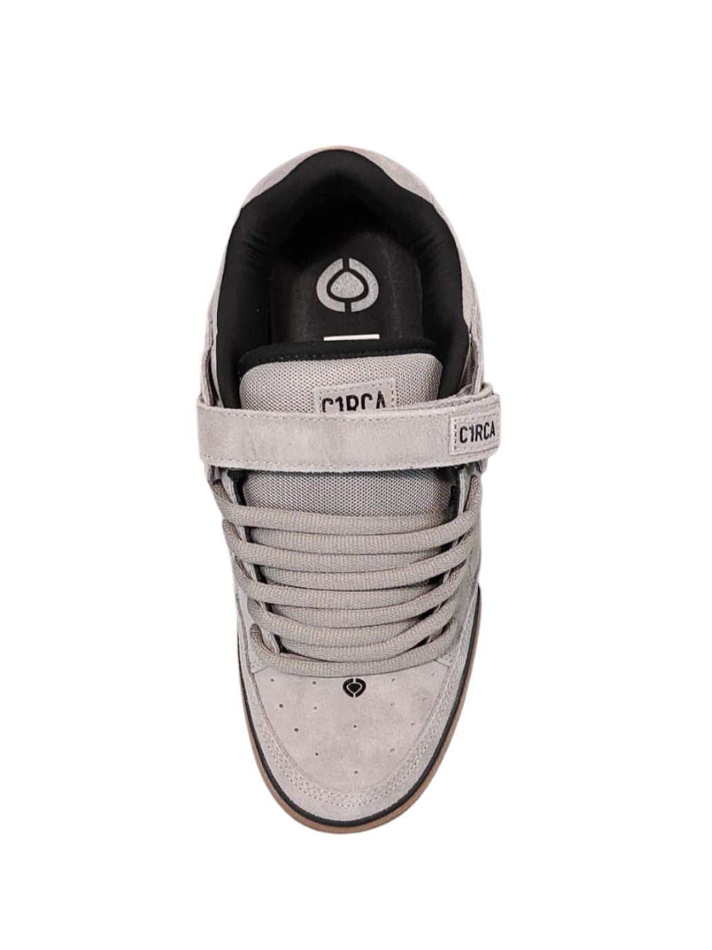 Chaussures de skate Circa 205 Vulc Steeple gris/noir/gomme/daim
