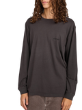 Element Lowcase Pigment Crew Long Sleeve T-Shirt – Off Black