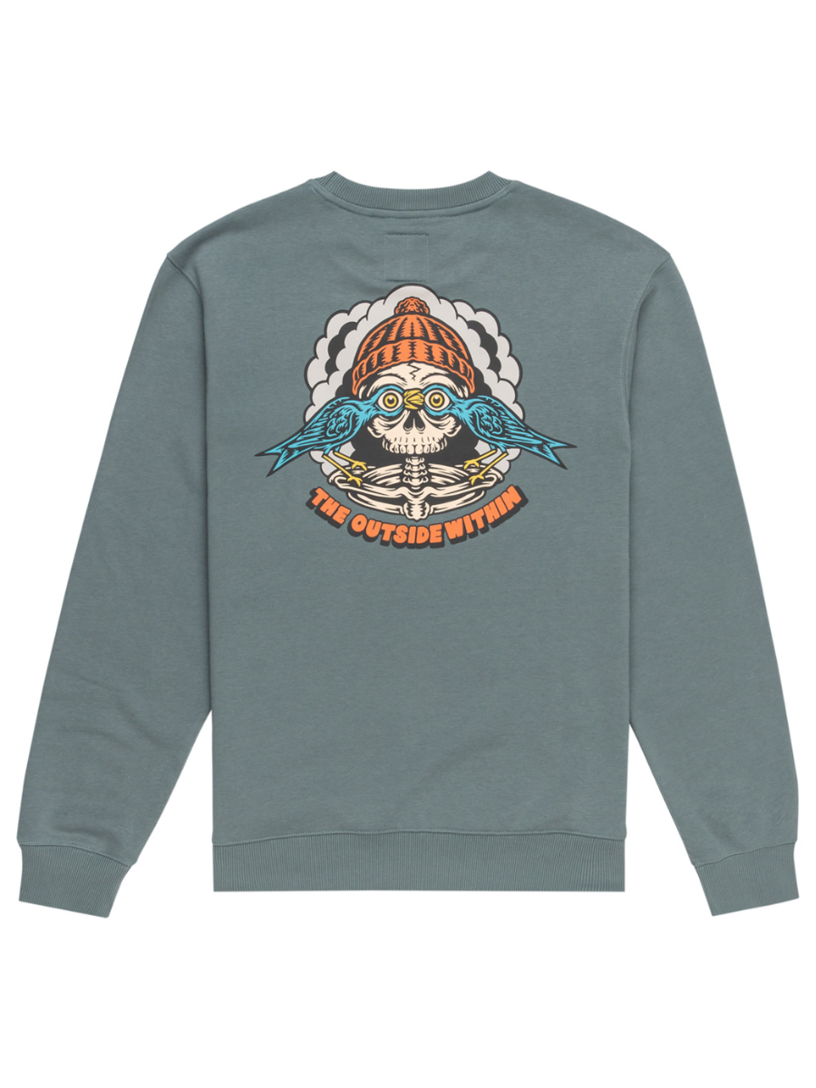 Sudadera Element Birds Eye Crew - Tropper