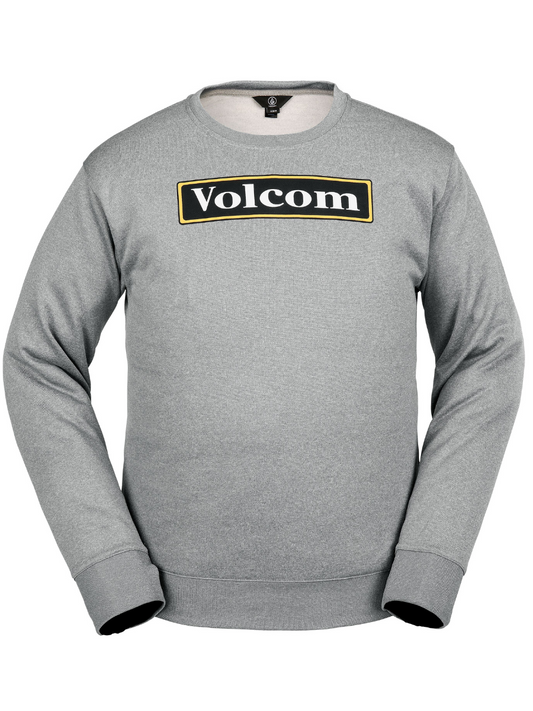 Sudadera Tecnica Volcom Core Hydro Crew - Heather Grey