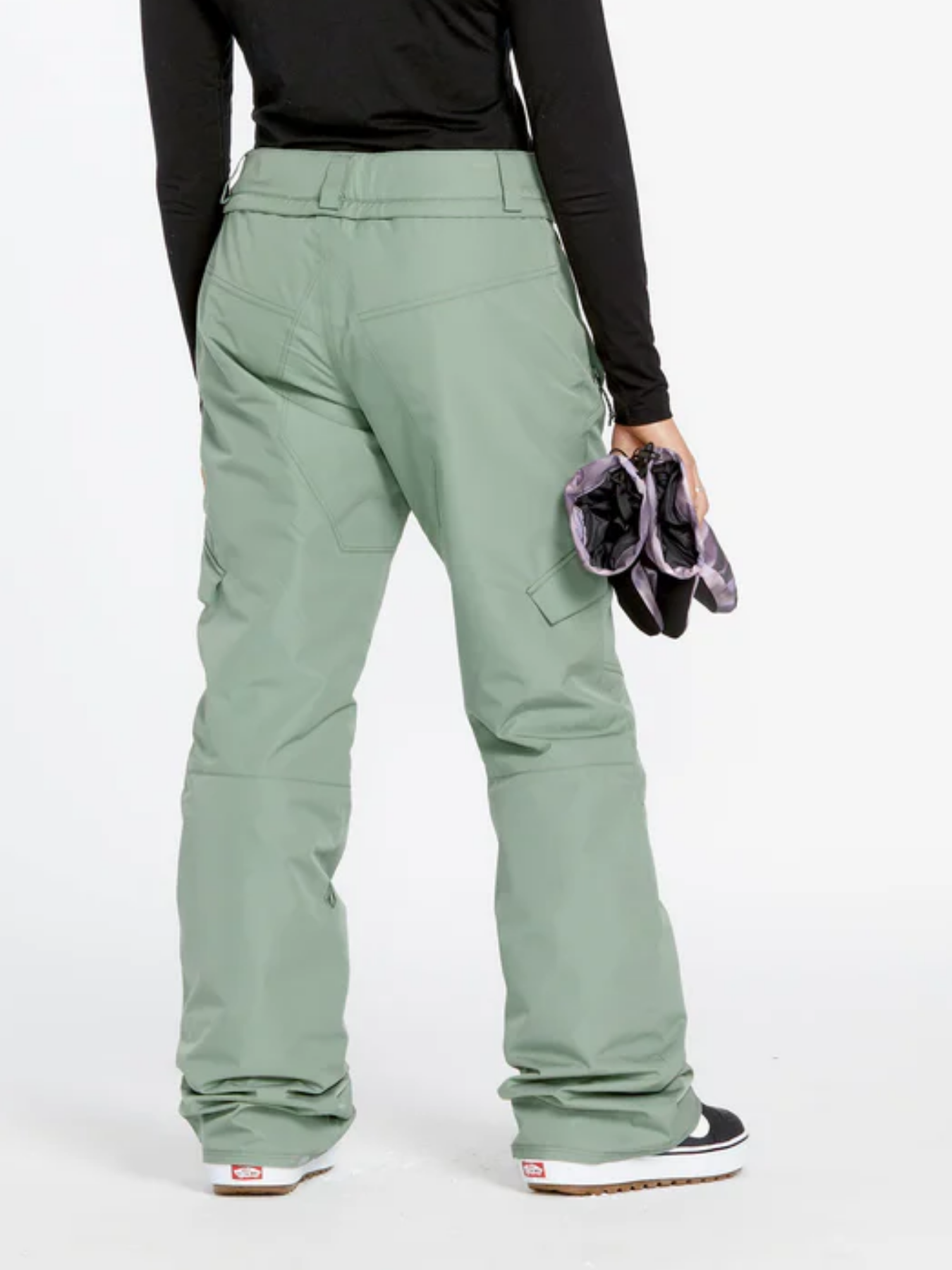 Pantalón de snowboard Mujer Volcom Bridger Insulated - Lichen Green