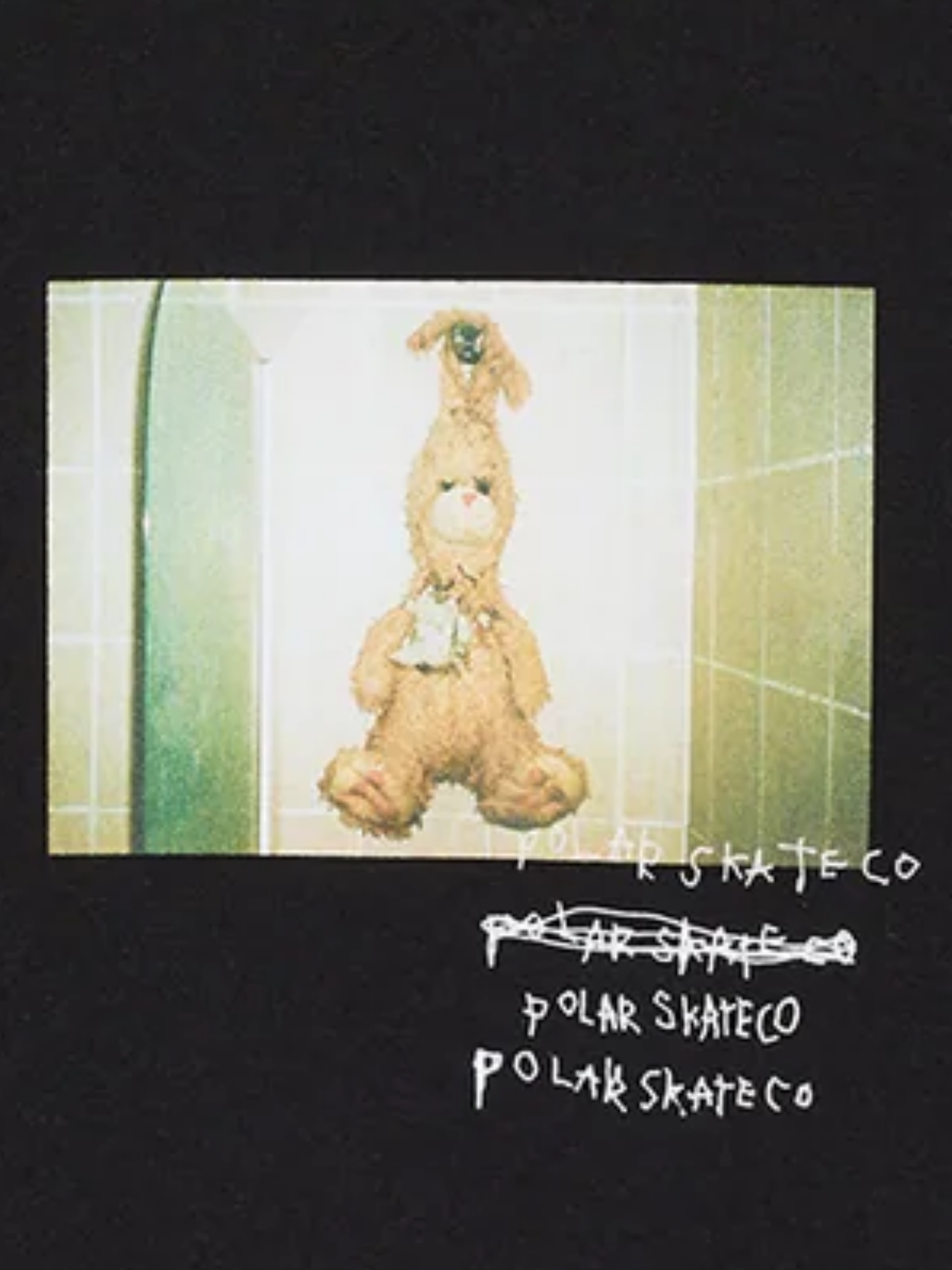 T-Shirt Polar Skate Co. Bunny 2 | Black