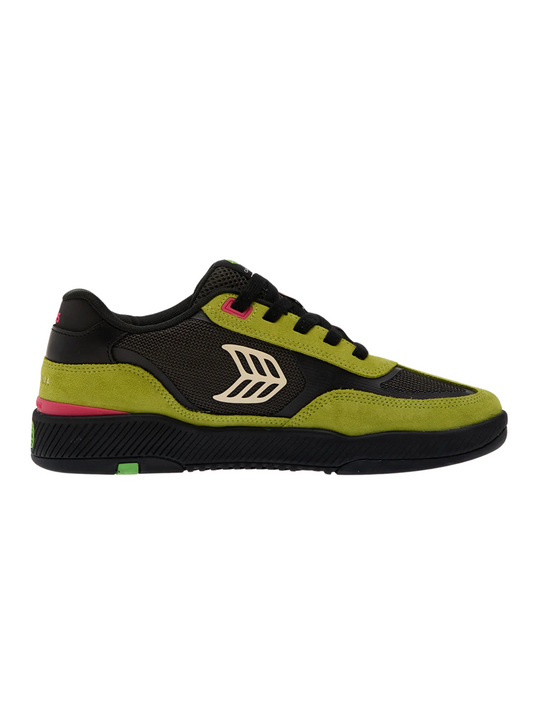 Schuhwerk | Cariuma Skategoat C25 Pro Schuhe – Lime Green Wildleder Black Mesh