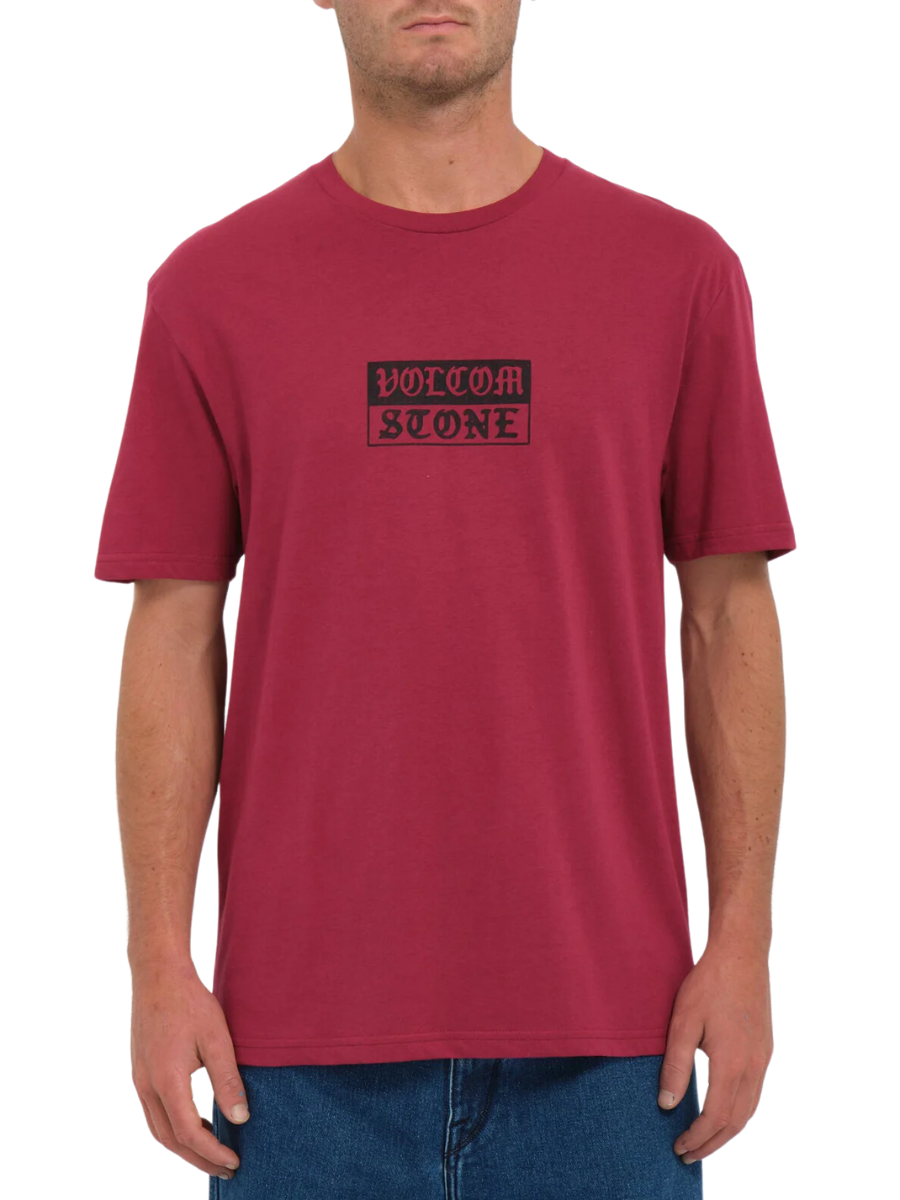 Volcom Globstok T-shirt - Wine