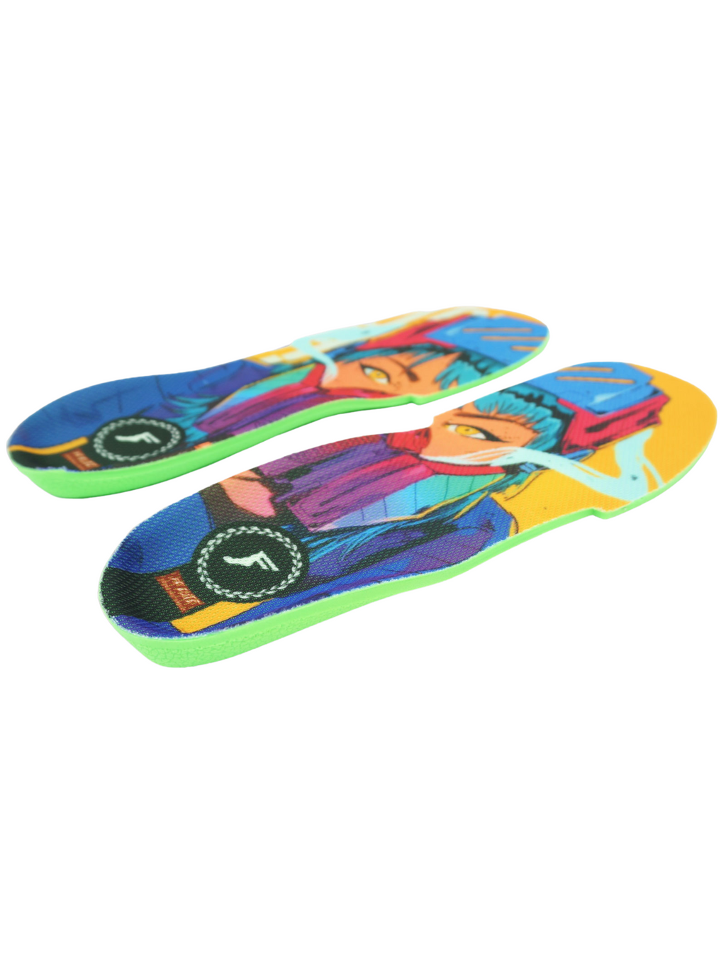 Palmilhas Footprint Gamechangers Orthotics Elite - Cores Diber Kato Cyber ​​Girl