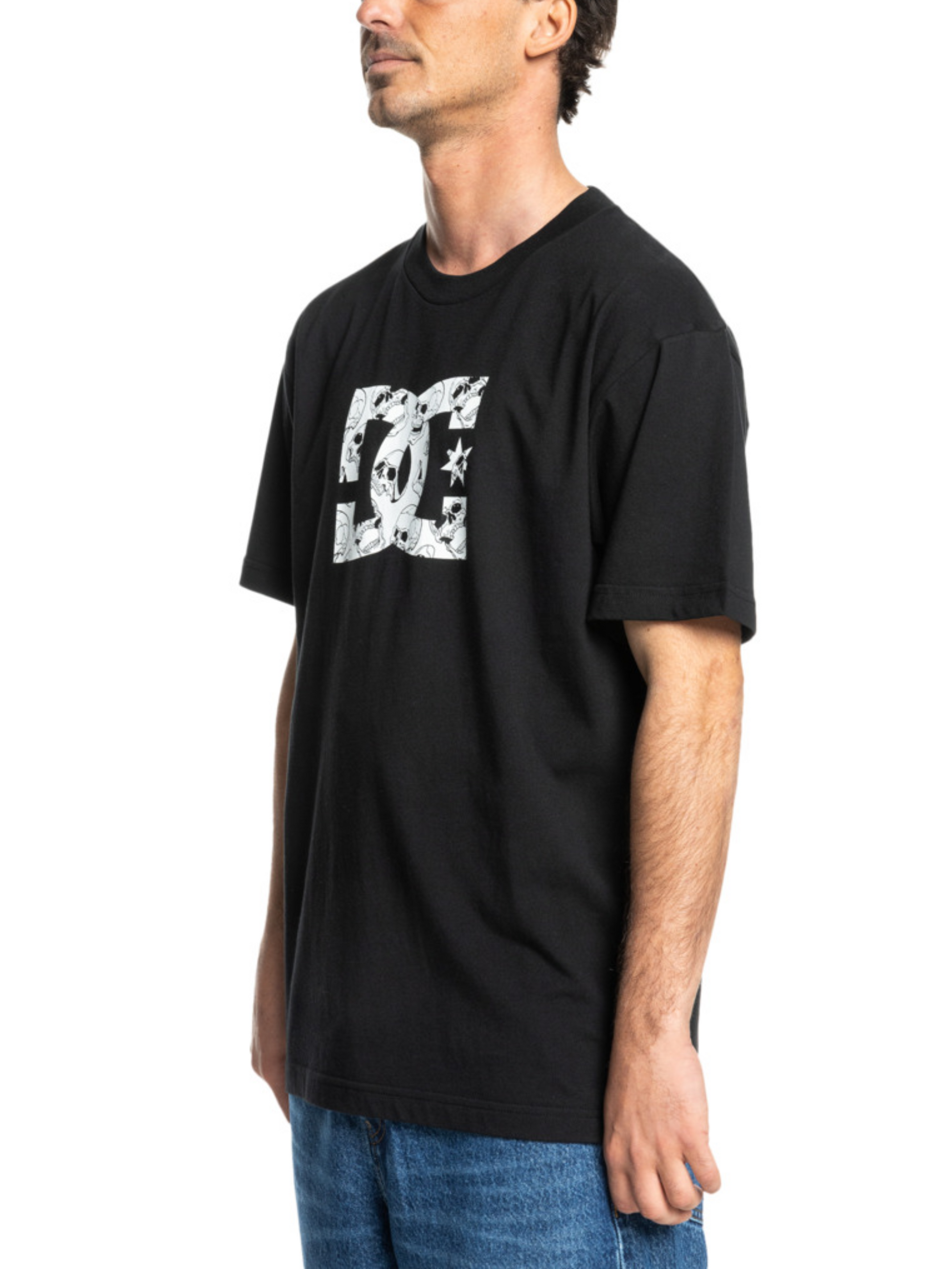 Camiseta manga corta  DC Shoes Star Skully - Black