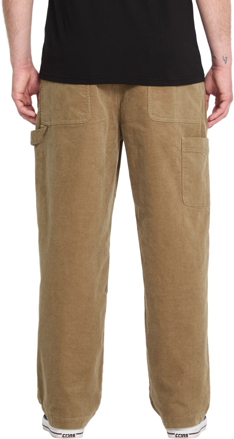 Volcom KRAFTSMAN CORD PANT pantalón chino hombre detail 1 | Dark Khaki