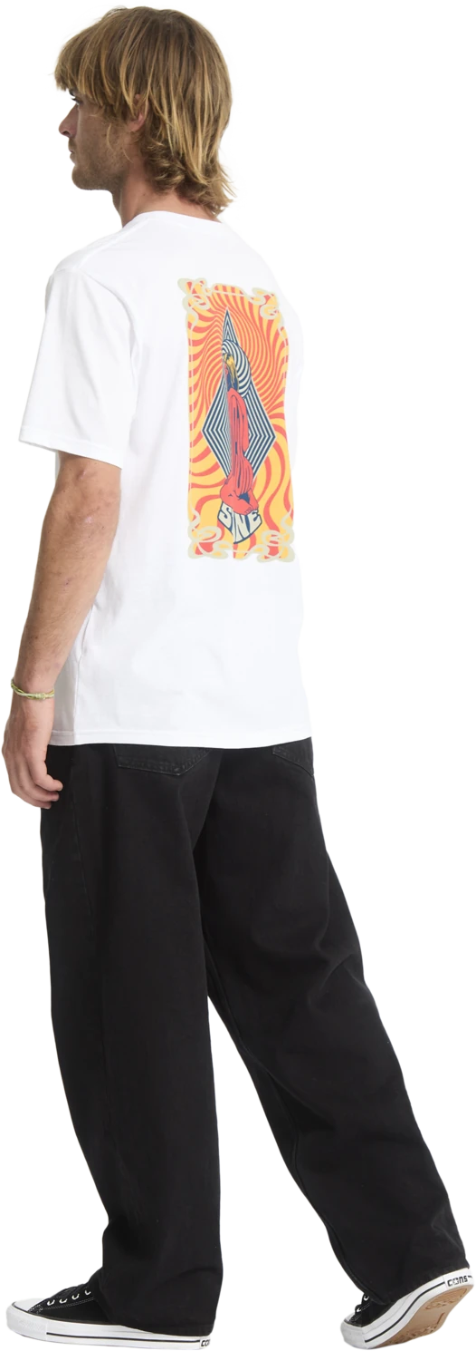 Volcom Psychback camiseta manga corta hombre detail 6 | White