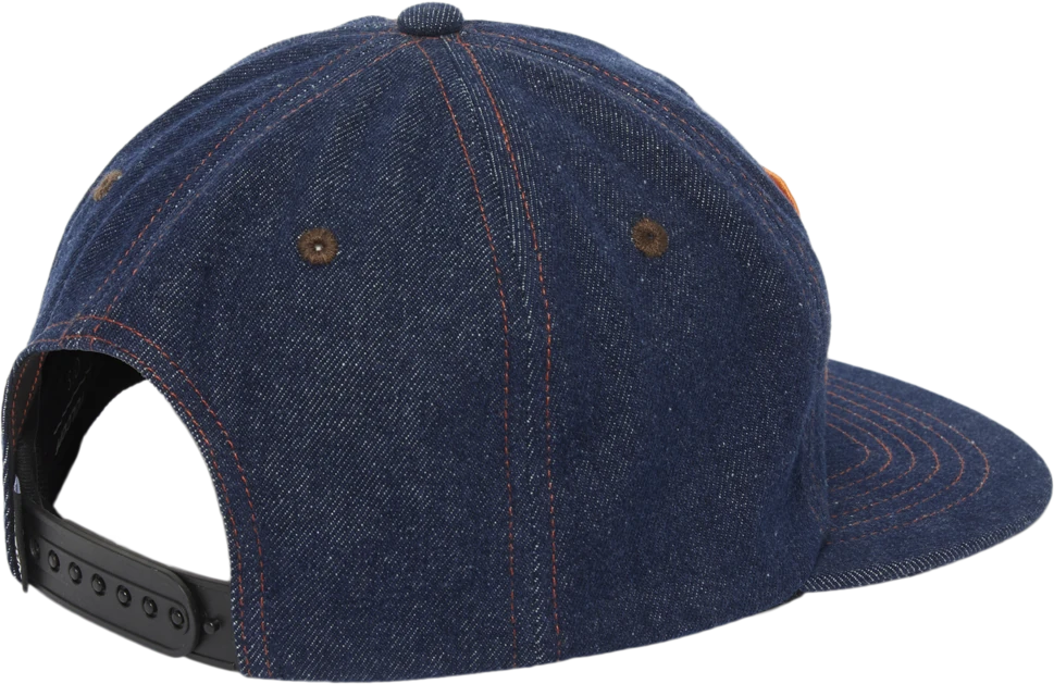 Volcom HAMMERED WORKWEAR gorra hombre detail 1 | Dust Bowl Indigo