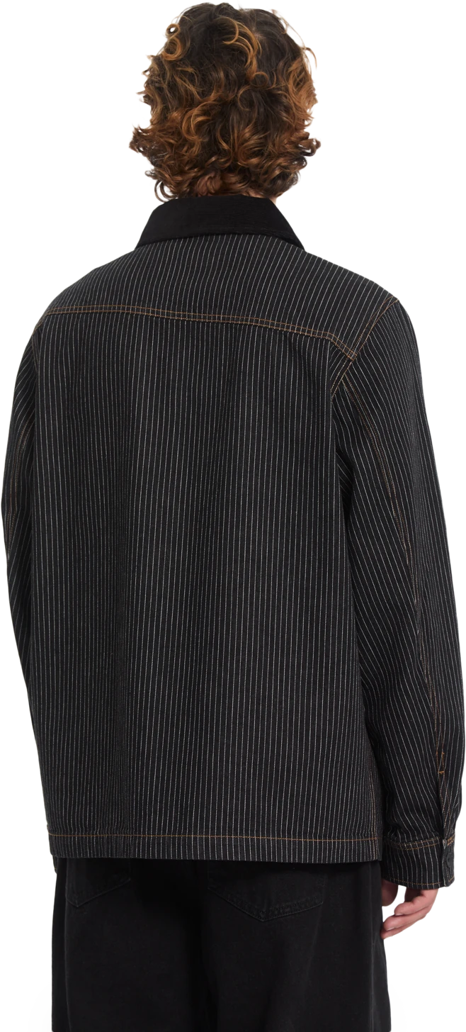 Volcom WORK DIALED JACKET chaquetas y abrigos hombre detail 1 | Black Stripe