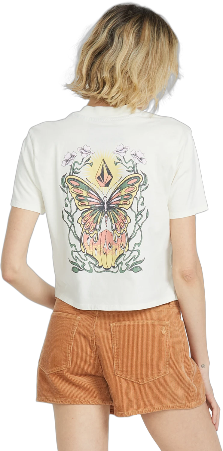 Volcom Pocket Dial T-shirt camiseta manga corta mujer detail 1 | Bone