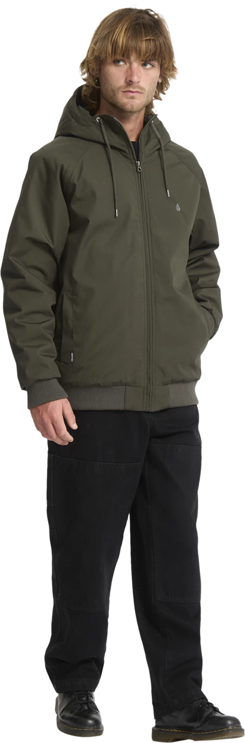 Volcom HERNAN 10K JACKET chaquetas y abrigos hombre detail 7 | Rinsed Black