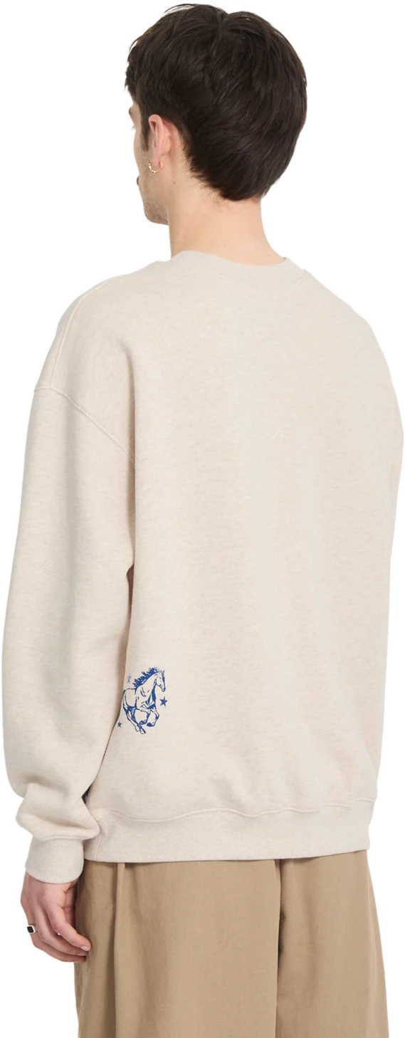 Volcom RECTO VERSO CREW sudadera hombre detail 1 | Dust Heather