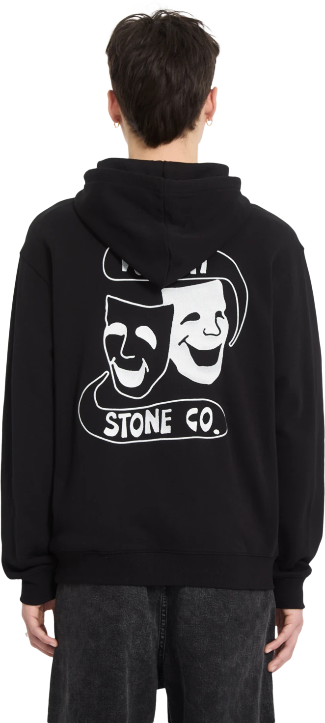 Volcom HANDERRY PO sudadera con capucha hombre detail 1 | Black