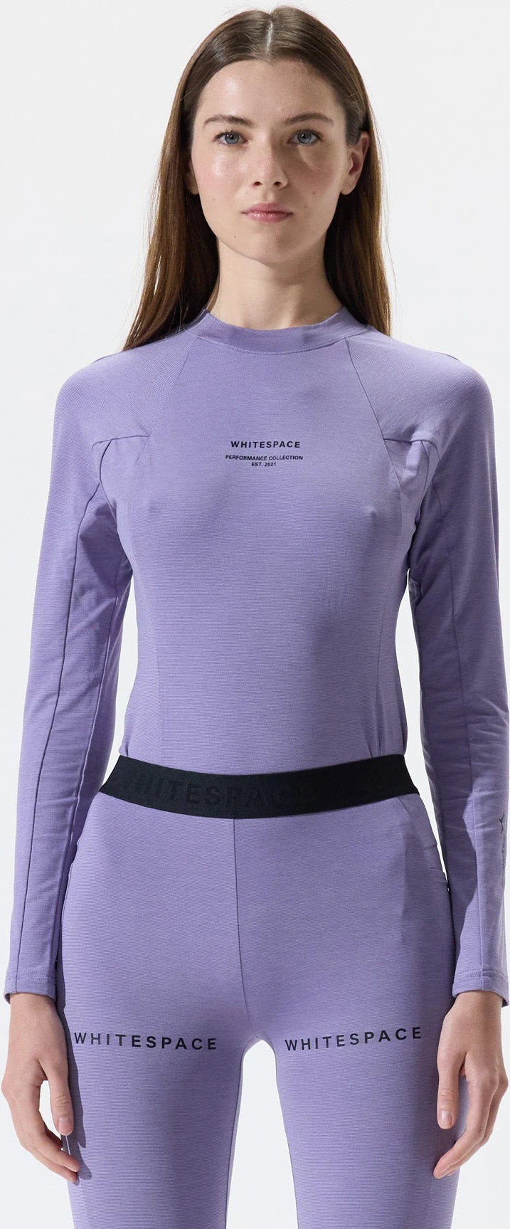 Whitespace GRAPHENE CREWNECK ropa interior térmica mujer | Sand Verbena