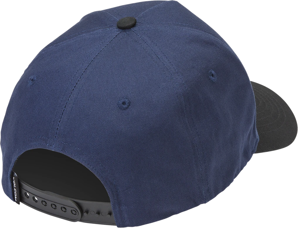 Volcom Embossed Stone Adjustable gorra hombre detail 1 | Cosmic Blue