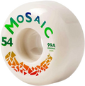 Mosaic Company Ruedas de Skate Mosaic Miramon OG 54mm 99a ruedas del monopatín | Transparente