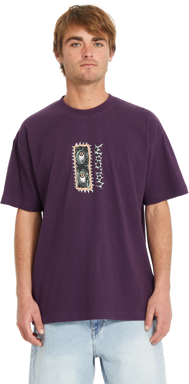 Volcom Eye Rust Lse camiseta manga corta hombre | Grape Royale