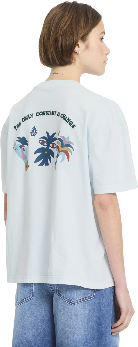 Volcom FA BRUNO LUCAS 2 TEE camiseta manga corta mujer detail 1 | LIGHT BLUE ACID