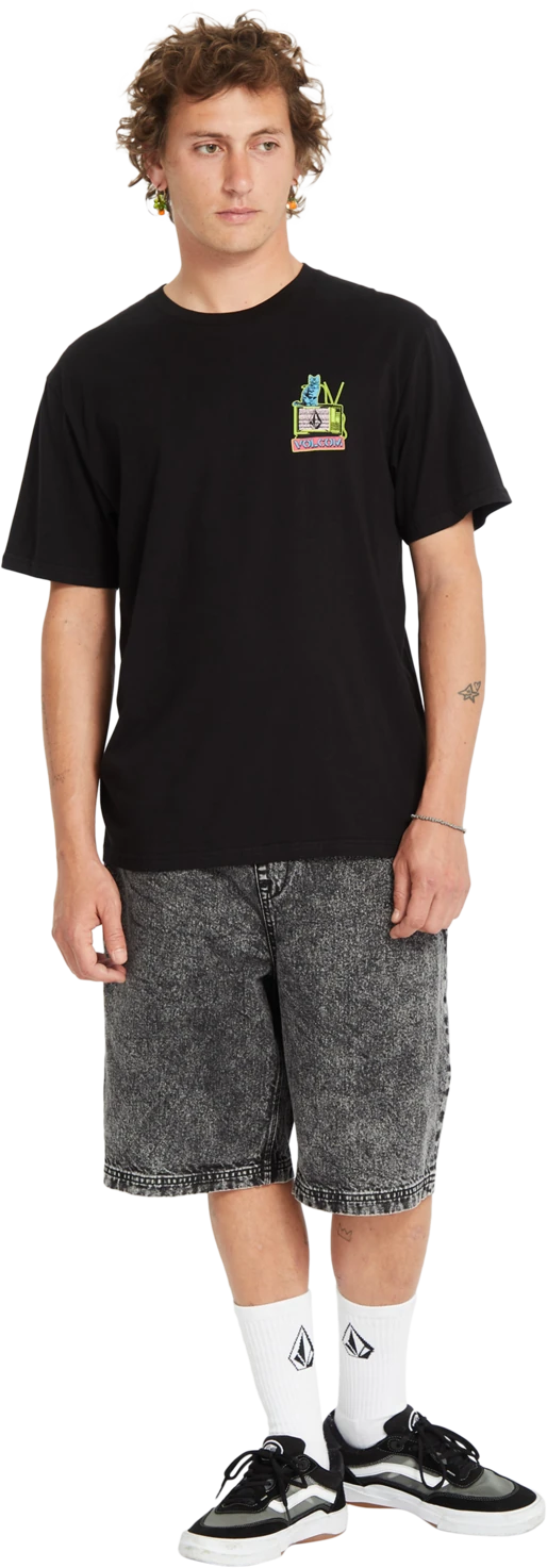 Volcom Catv BSC camiseta manga corta hombre detail 3 | BLACK