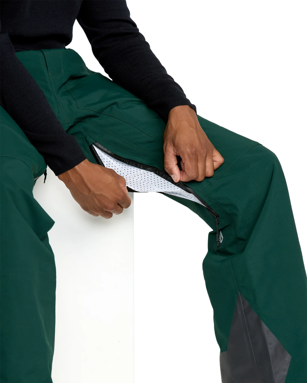 Volcom GUIDE GORE-TEX PRO SHELL PANT pantalón hombre detail 6 | Black Green