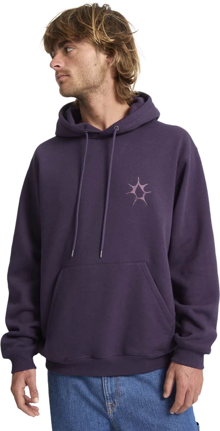 Volcom Watanite sudadera con capucha hombre detail 4 | Dark Purple