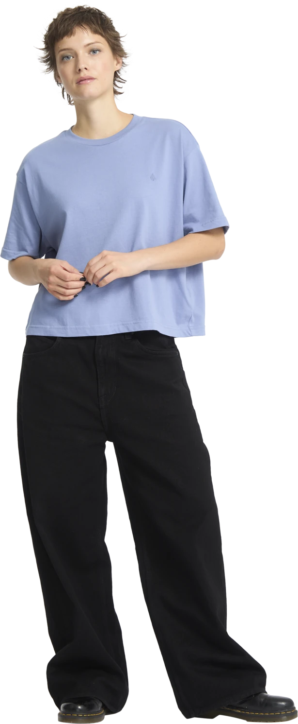 Volcom Stone Blanks Up camiseta manga corta mujer detail 6 | Carolina Blue