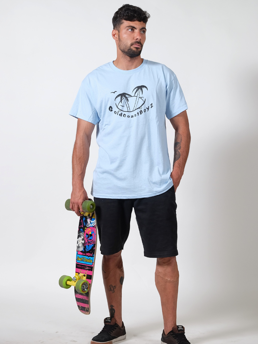 Camiseta Gold Coast Boyz X Eina Collab. Ocean | Camisetas de hombre | Camisetas manga corta de hombre | surfdevils.com