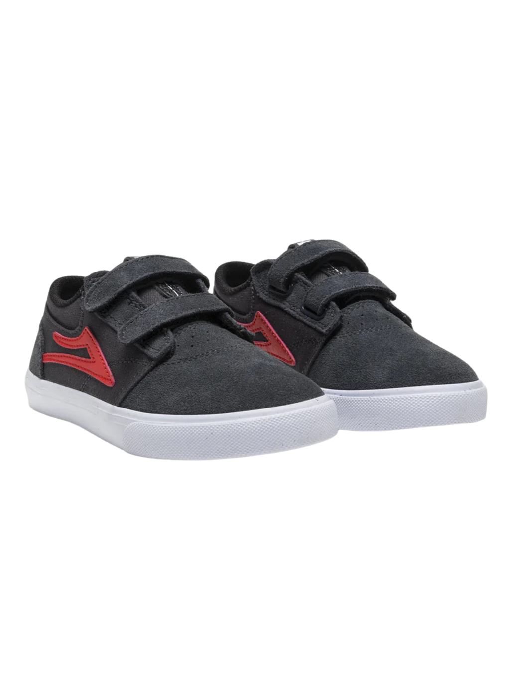 Zapatilla Lakai Griffin Kids Charcoal Flame Suede