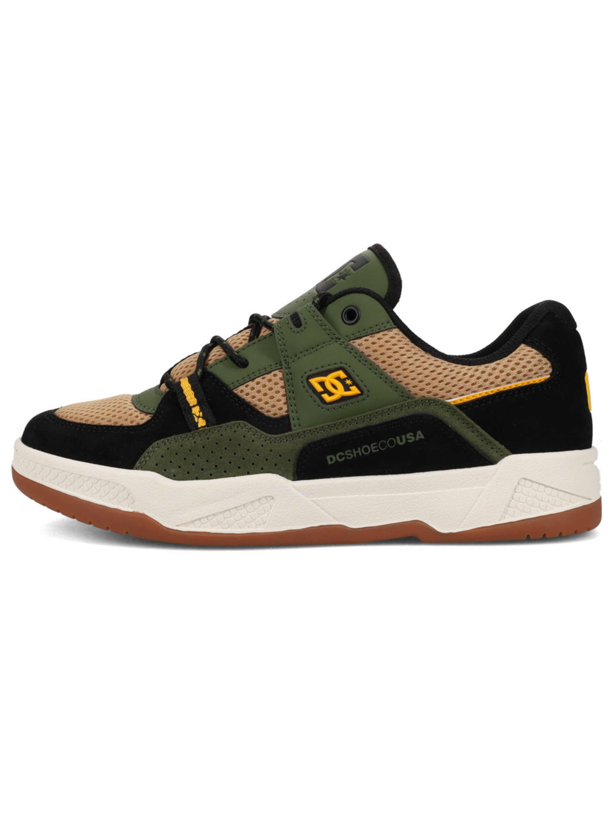 Zapatillas de skate DC Shoes Construct - Tan / Olive / Black