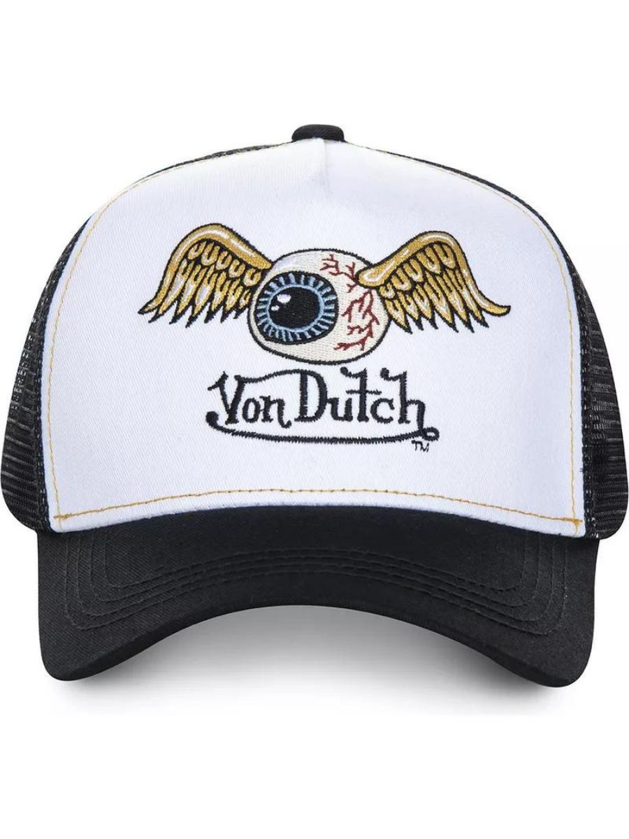 Cappellino da camionista Von Dutch Art - Bianco