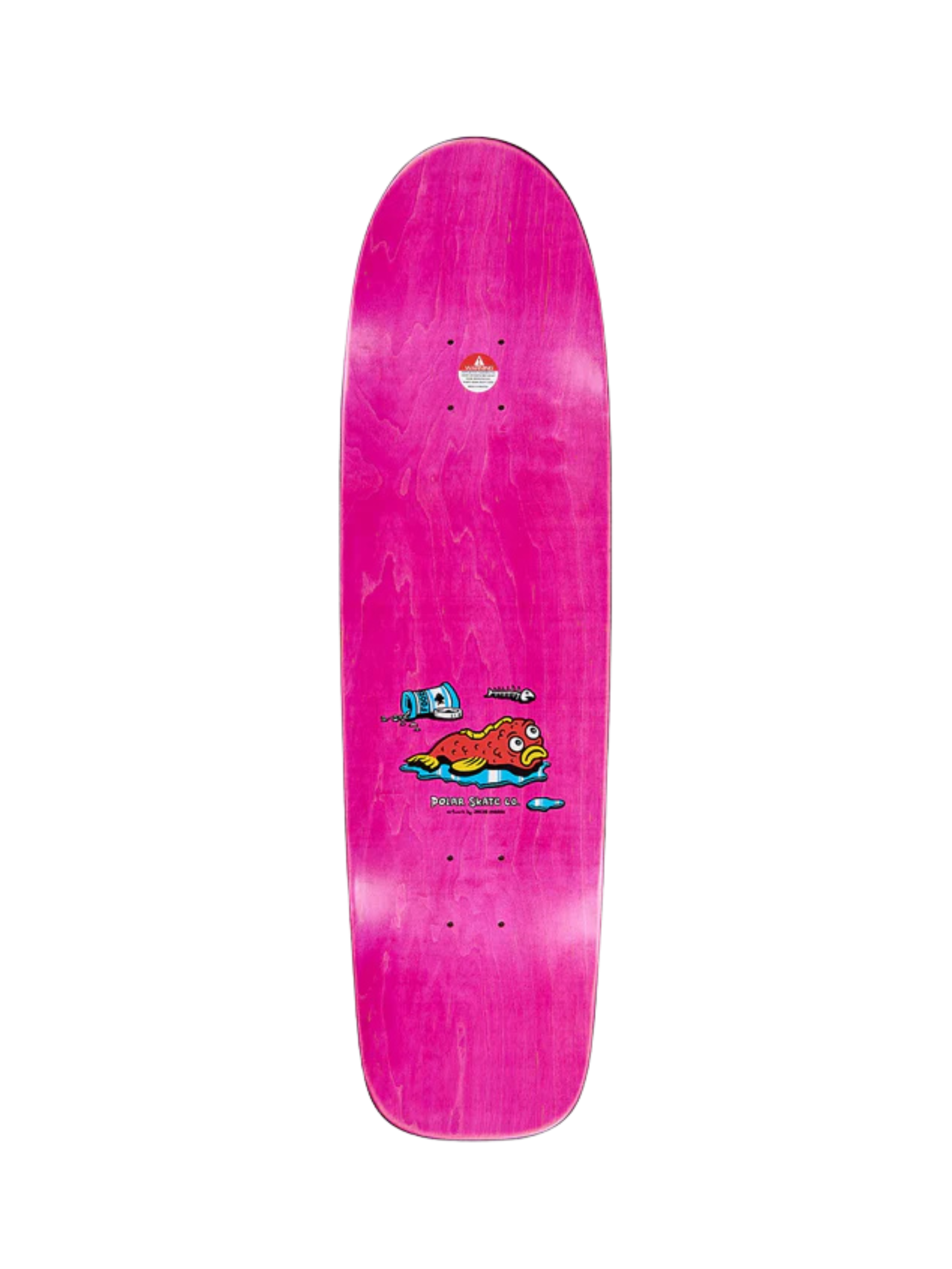 Polar Dane Brady Surf Jr Fish Bowl Wheel Wells 8.75" Skateboard Deck