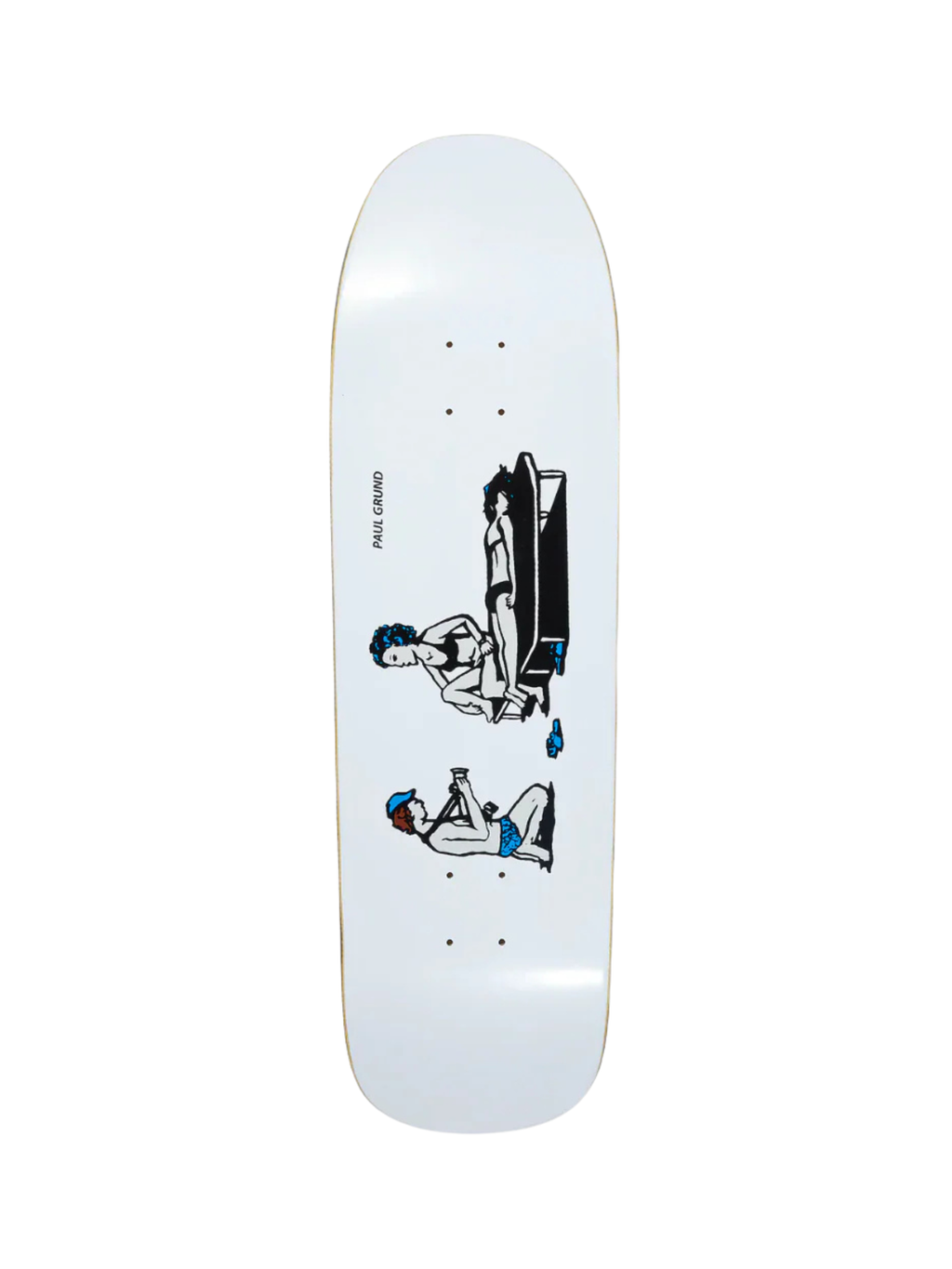 Polar Paul Grund Photographer 1991 Sr 9.25" Skateboard Deck