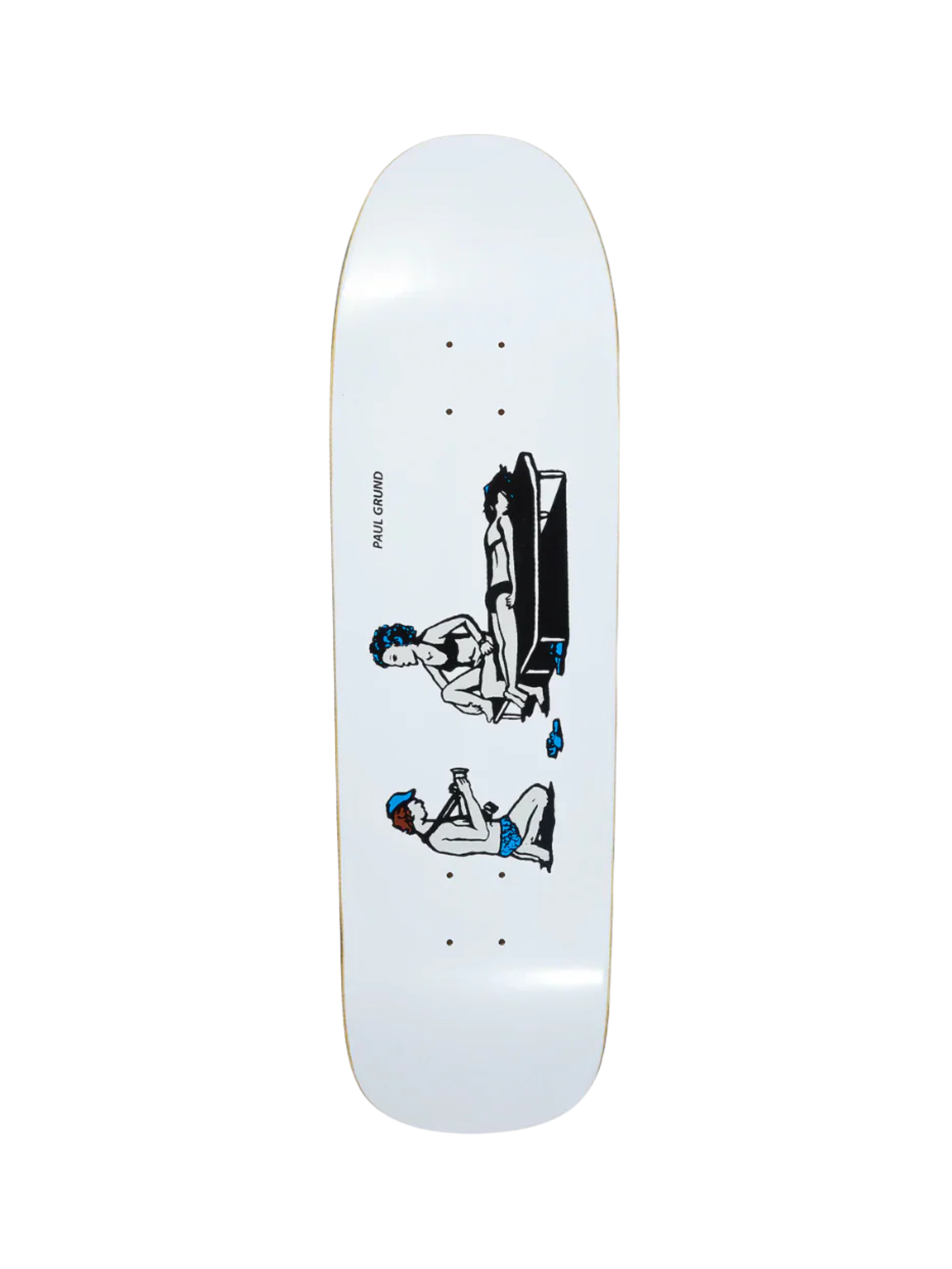 Polar Paul Grund Photographer 1991 Sr 9.25" Skateboard Deck