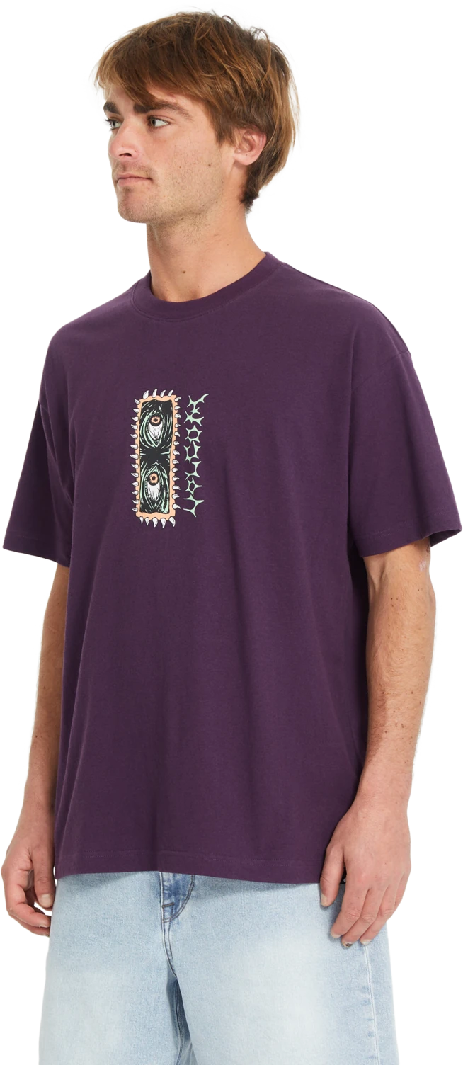 Volcom Eye Rust Lse camiseta manga corta hombre detail 5 | Grape Royale