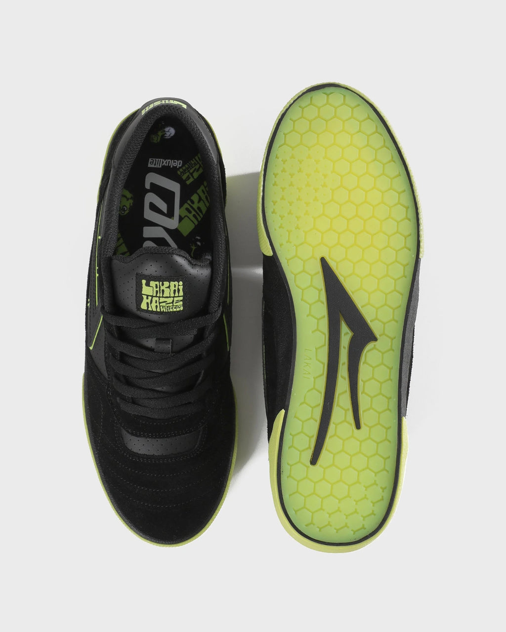 Lakai Men's Cambridge calzado hombre detail 4 | ACID LIME BLACK CRYSTAL