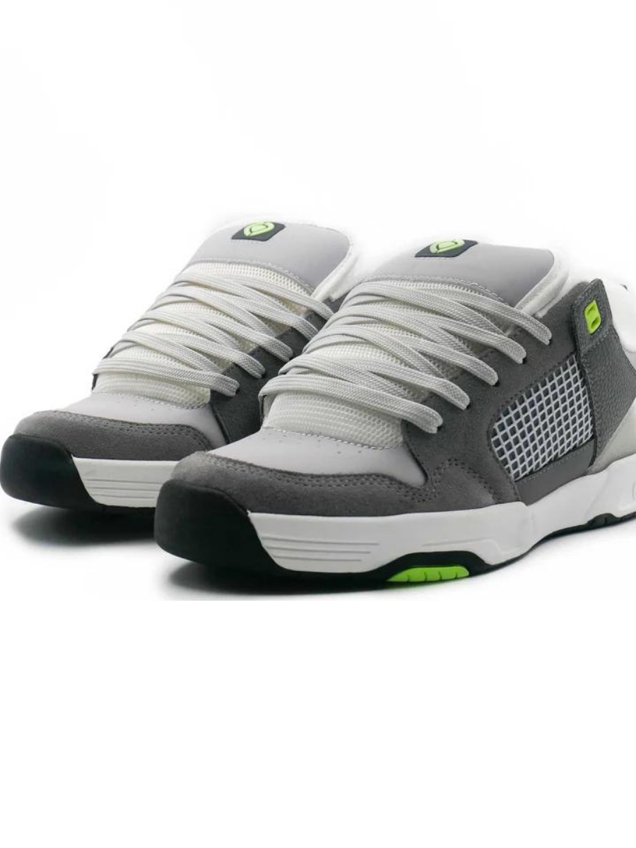 Chaussures de skate Circa Tave TT - Gris/Noir/Vert citron