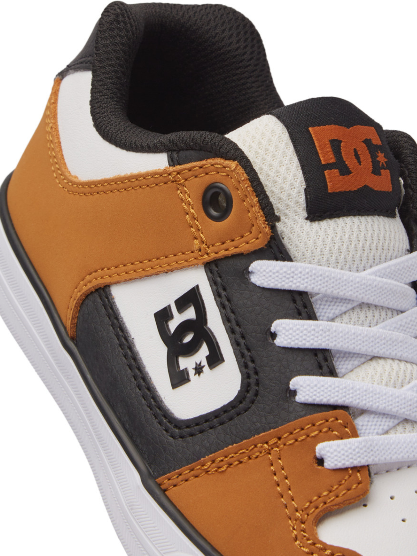 DC Shoes Pure Elastic Kinder-Sneaker – Weizen/Weiß