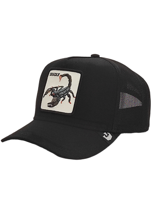 Goorin Bros V2 Deadly Cap (Skorpion) – Schwarz