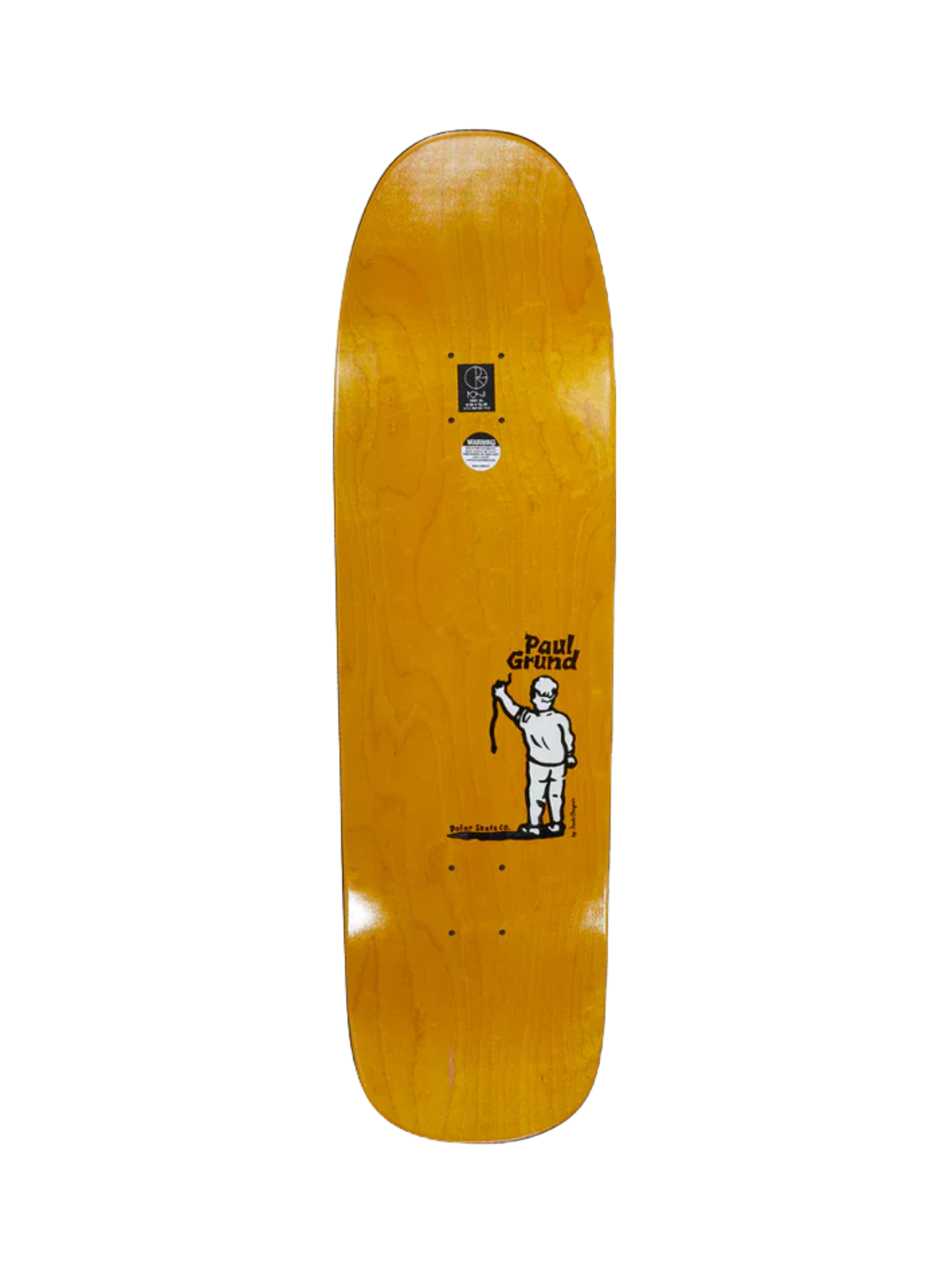 Polar Paul Grund Photographer 1991 Sr 9.25" Skateboard Deck